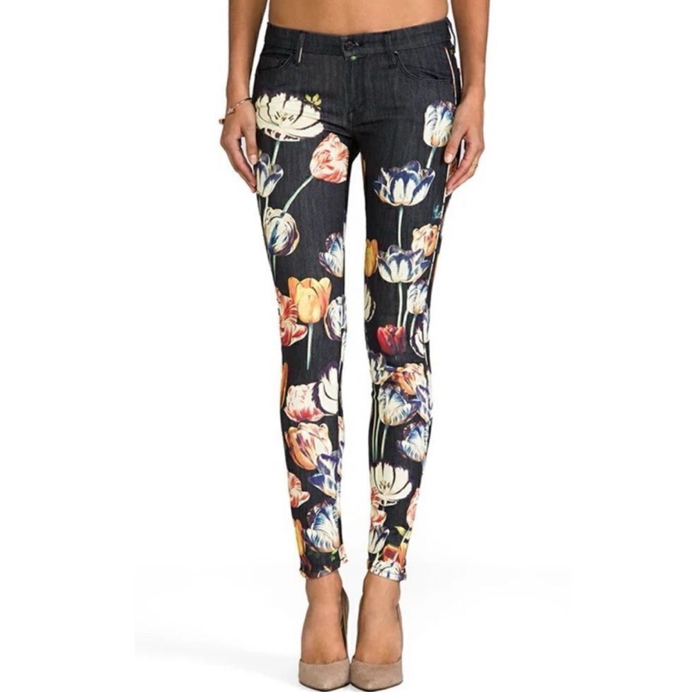 MOTHER The Looker in He Kissed Me Between the Gardenias & Daisies size 27